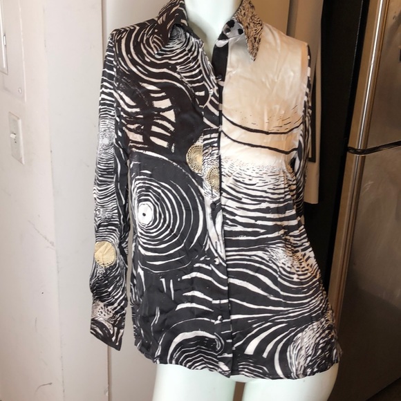 Aje Stevens Starry night button up shirt - Picture 2 of 7